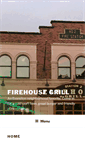 Mobile Screenshot of firehousegrill.net